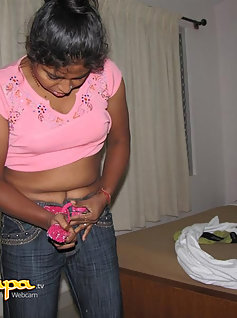 Indian Girl Ashima In Sexy Pink Top