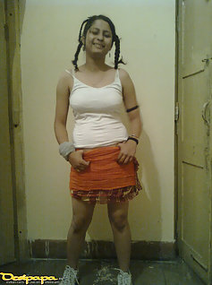 Beautiful Indian Girl Without Bra Posing Hot
