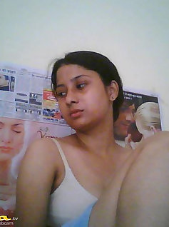 Beautiful Indian Girl Without Bra Posing Hot